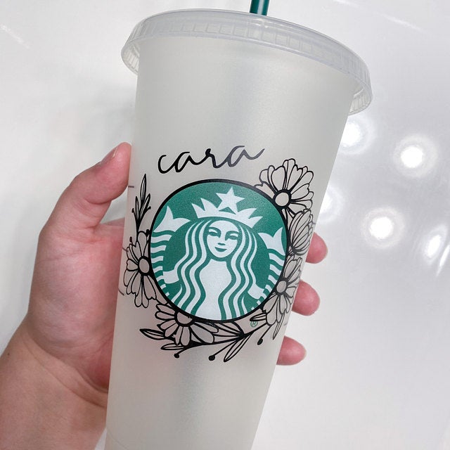 Free Free 271 Flower Wreath Starbucks Cup Svg SVG PNG EPS DXF File