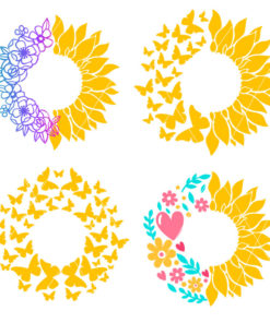 Free Free 139 Sunflower Butterfly Svg SVG PNG EPS DXF File