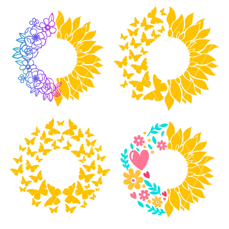 Free Free Butterfly Flower Svg 721 SVG PNG EPS DXF File