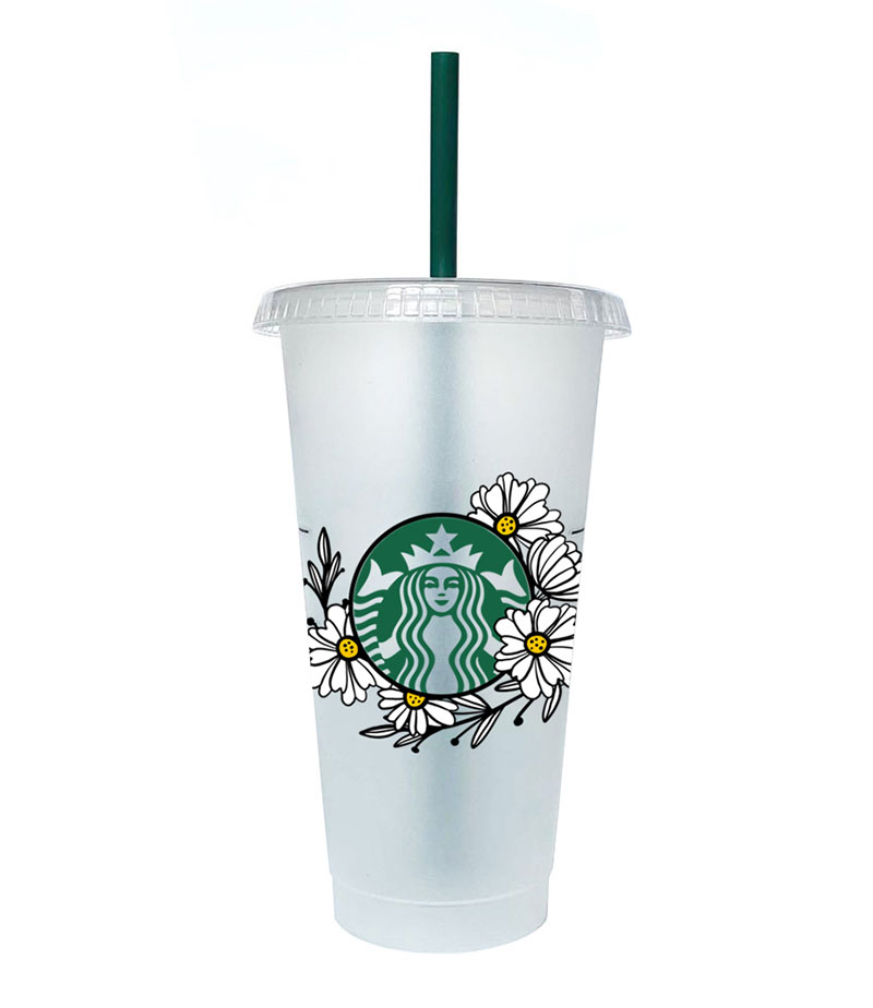 Free Free 145 Flower Wreath Starbucks Cup Svg SVG PNG EPS DXF File