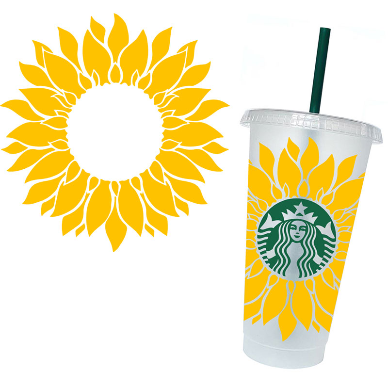 Free Free 149 Sunflower Svg For Starbucks Cup Free SVG PNG EPS DXF File