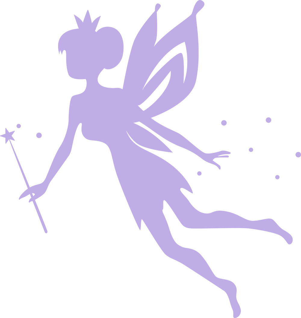 INSTANT DOWNLOAD Cute Fairy Tinker Think Happy Thoughts SVG Cricut Cut