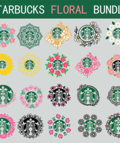 Free Free 302 Flower Around Starbucks Logo Svg SVG PNG EPS DXF File