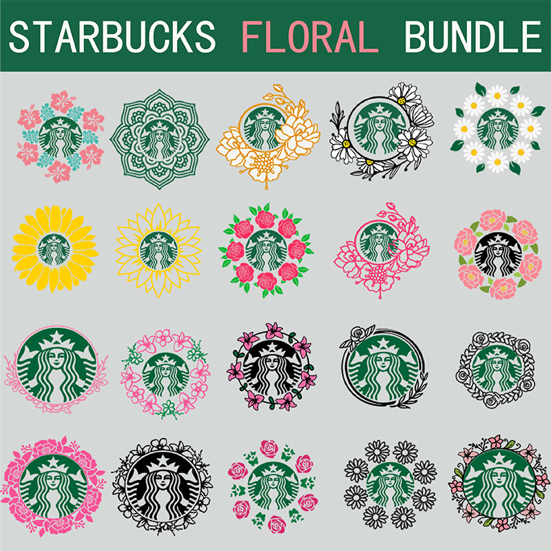 Free Free 157 Flower Starbucks Cup Svg SVG PNG EPS DXF File