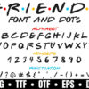 Friends font 3