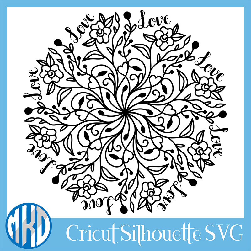 Free Free 99 Silhouette Disney Mandala Svg Free SVG PNG EPS DXF File