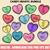 Candy Heart SVG Bundle 2