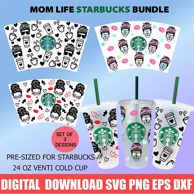 50+ STARBUCKS CuP WRAP SvG BUNDLE