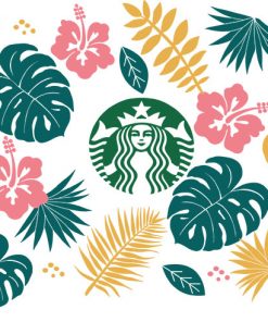 TROPICAL FOLIAGE UVDTF CUP WRAP