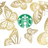 more butterfly full wrap starbucks svg cold cup