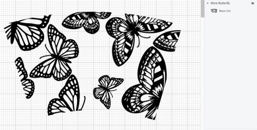 more butterfly full wrap starbucks svg layer
