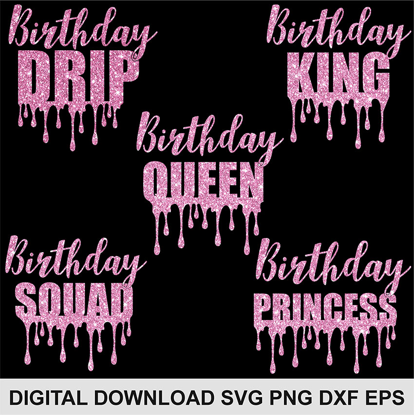 Its My Queens Birthday SVG Digital File, Birthday Svg