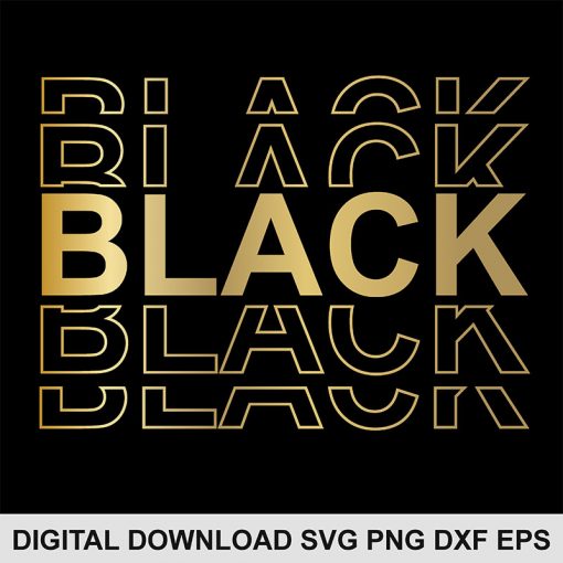 black SVG png