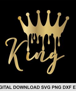 king crown font svg