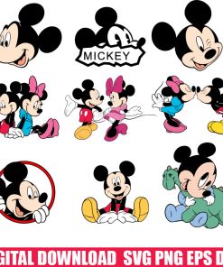 mickey mouse head svg files