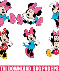 minnie mouse svg clipart
