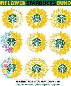 Free Free 230 Template Sunflower Starbucks Cup Svg SVG PNG EPS DXF File