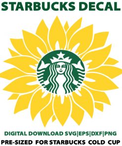 sunflower svg cold cup 2