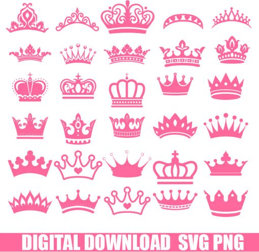crown svg files