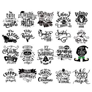 christmas svg bunlde file