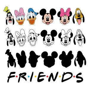 mickey mouse friends svg file