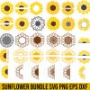 sunflower svg bundle