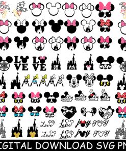 Mickey mouse svg bundle