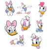 daisy duck silhouette svg