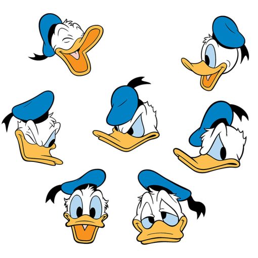 donald duck hat svg