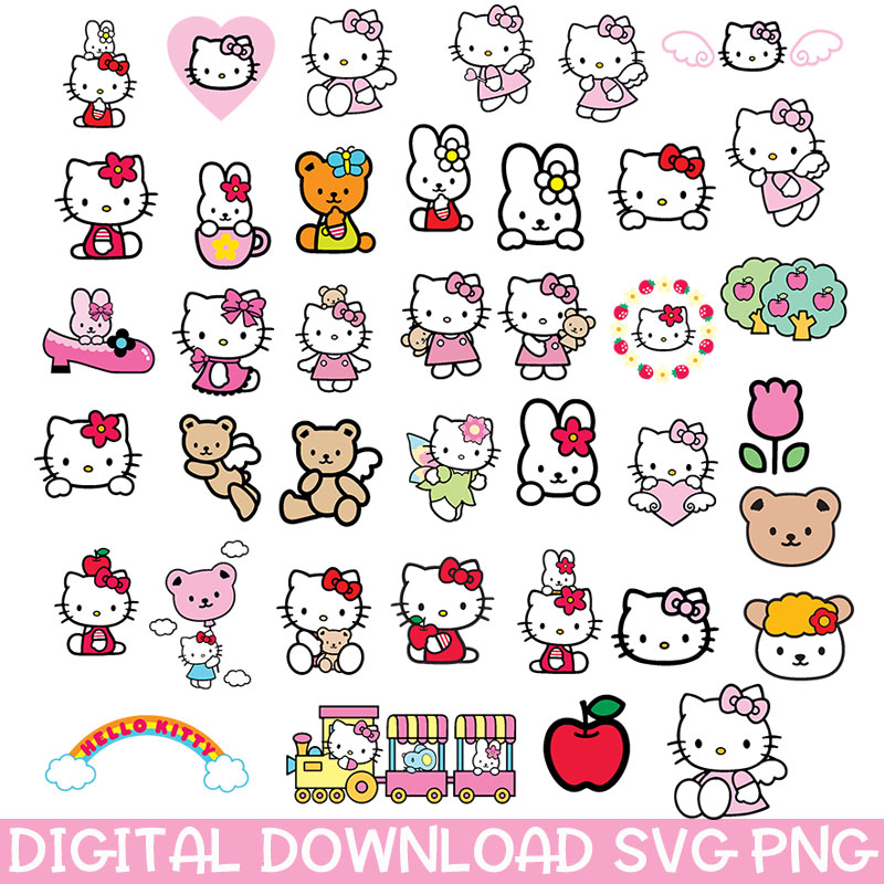 Hello Kitty Starbucks SVG, Hello Kitty Starbucks Logo SVG, Starbuck Cup SVG