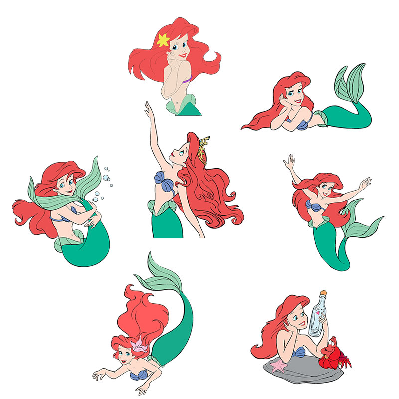 little mermaid svg free
