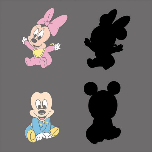 mickey and minnie mouse svg