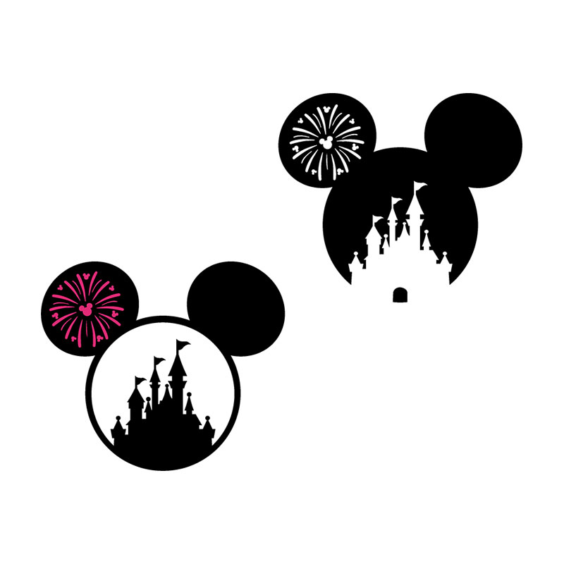 mickey mouse silhouette template