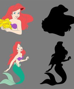 the little mermaid svg