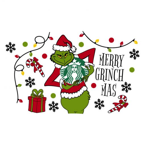 Grinch Starbucks SVG