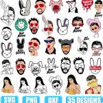 Bad Bunny svg,bad bunny logo svg,bad bunny cricut,svg bad bunny,bad bunny cricut design,bad bunny cricut image