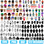 Roblox Svg,roblox characters svg,roblox cricut