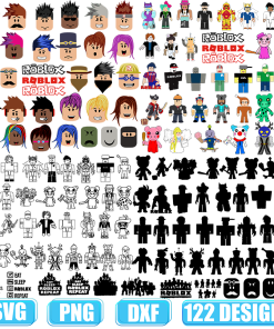 door characters svg, Roblox Monsters Characters Bundle SVG – svg files for  cricut