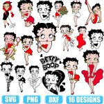 Betty Boop svg,betty boop cricut,svg betty boop,betty boop logo svg,betty boop birthday svg,Betty Boop bundle