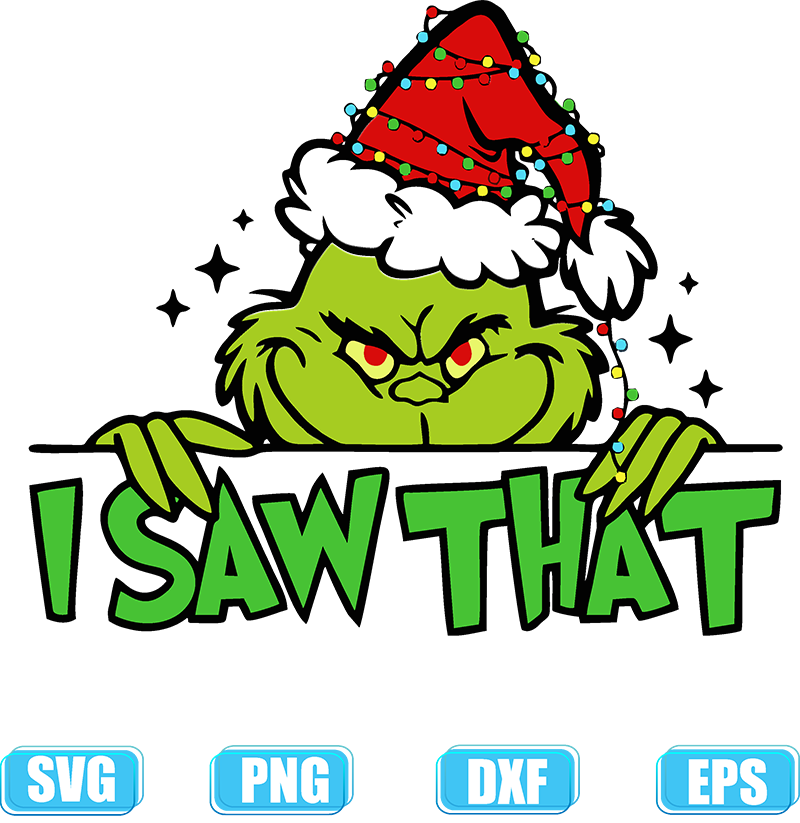 Grinch with red truck SVG cut file for craft and hanmade cricut