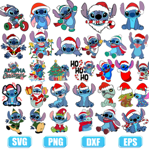Stitch christmas svg,Christmas Stitch svg,Chritmas cartoon svg,Chritmas svg