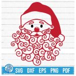 santa svg,santa hat svg