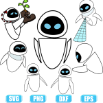wall e svg,Bundle Layered Svg,Silhouette Cut File,Svg File,Cricut