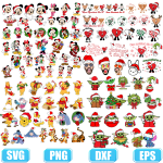 mickey mouse christmas svg,Baby benito Christmas svg,sin ti svg,Bad Bunny heart svg,winnie pooh svg,yoda christmas svg