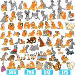 lady and the tramp svg,lady and tramp svg,lady and the tramp cricut,svg images for cricut,cricut files