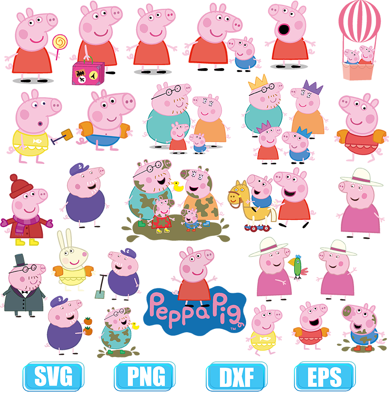 Peppa Pig Premium wall murals