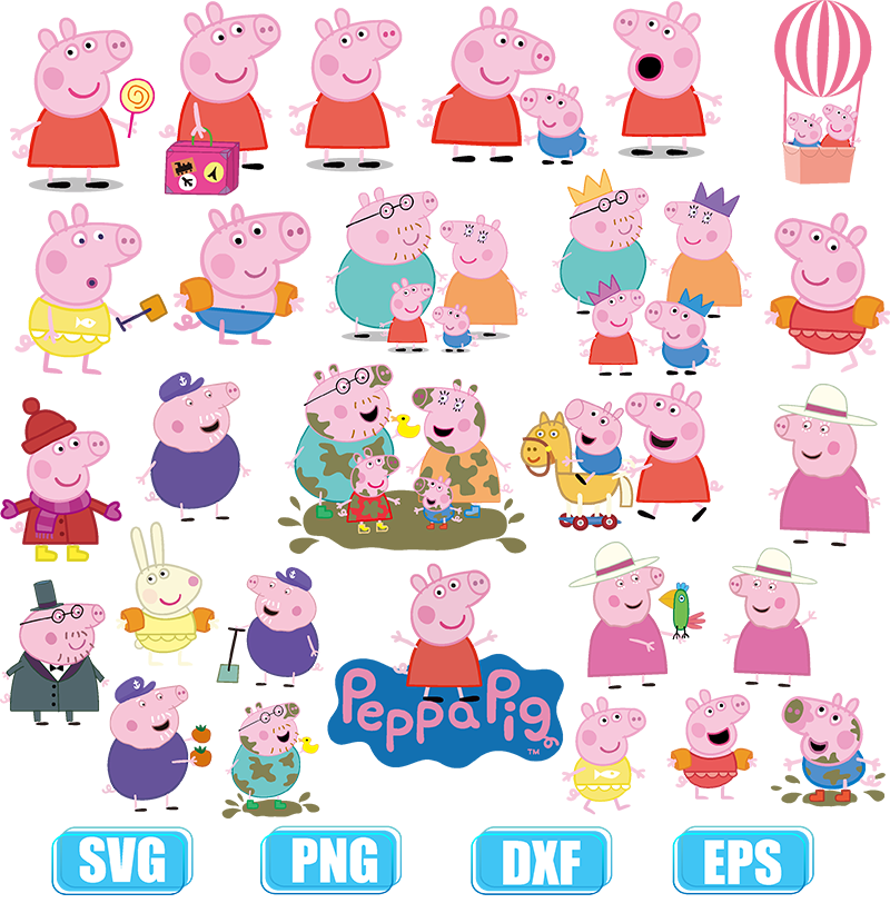 Peppa Pig House PNG Images Transparent Free Download