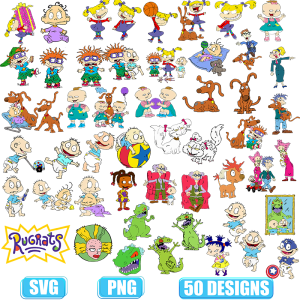 Rugrats svg,rugrats characters svg,rugrats birthday svg,rugrats cricut,rugrats png,cricut svg,svg cut files for cricut