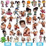 Wreck Svg,wreck it ralph svg,wreck it ralph cricut,svg files for cricut,svg cuts,cricut files