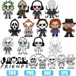 horror movie characters svg,halloween characters svg,horror characters svg,chucky knife svg,horror characters friends svg